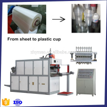 Tasse en plastique en plastique de tasse Making machine, thermoformage,